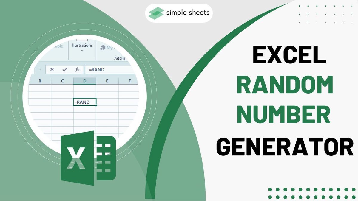 Basic Random Number Generation in Excel Using RAND and RANDBETWEEN